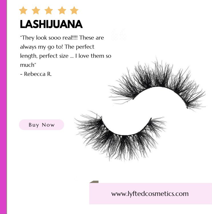Have you tried our “LASHIJUANA” style lashes? 💓 Whispy, natural looking lashes that are perfect for daily wear! Which style is your favorite? ✨ lyftedcosmetics.com