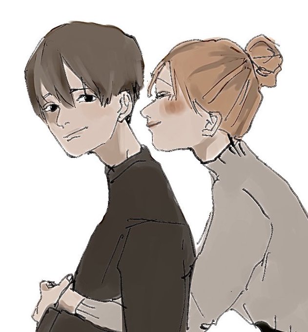 カップルイラストのtwitterイラスト検索結果