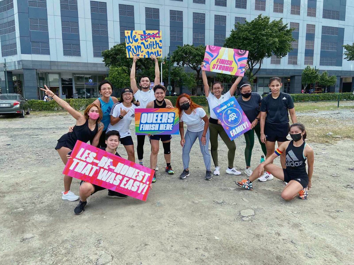 ELEvyou's tweet photo. I'm grateful for all the ladies and gents I've met through the ARLimitless program. Safe space and Community 🌈 

Thank you for making this experience unforgettable @nkitorres 🤍

Love ya'll.
#HereWeCreate #ARLimitless #adidasph #adidasrunners https://t.co/v7W5Qfuh76