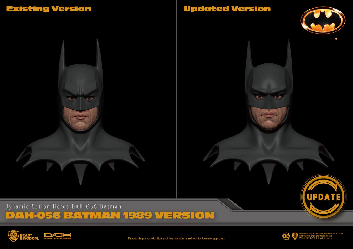 StateOverse's tweet photo. #Repost from @beast_kingdom
#Stateovesians!!
⁣
To be as faithful to recreating the game design as possible, the Beast Kingdom team have adjusted the face and the head carving of the 1989 #Batman!⁣

TSO'VIN!!
🦇Batman
https://t.co/vXVpbxcCYb

🃏Joker
https://t.co/4hOsr85V4K https://t.co/uAh7h3p2uh