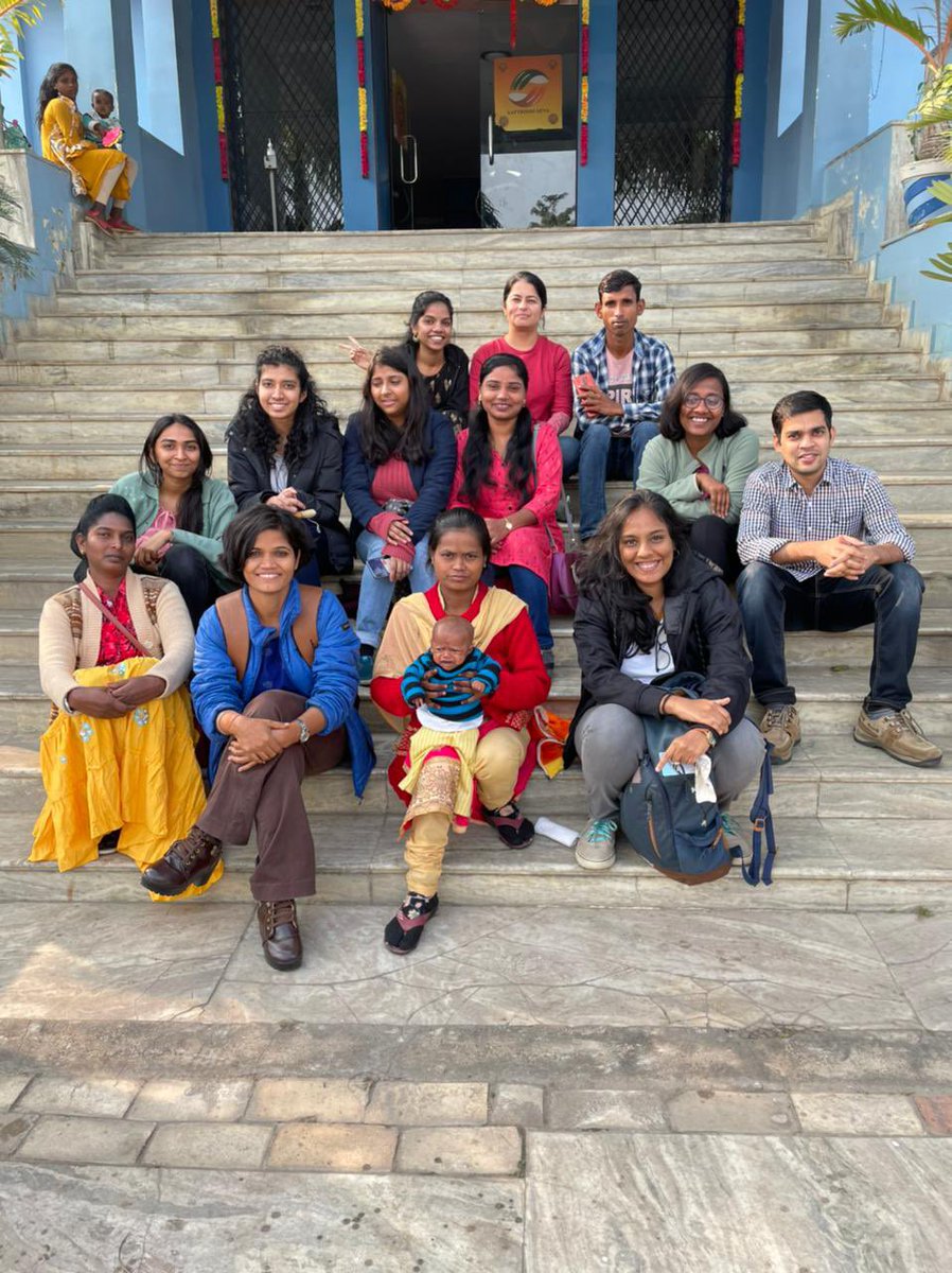 AninditaAdhik13's tweet photo. Major FOMO. The amazing @StrandedWorkers fellows and volunteers met in person for the first time in Ranchi this wknd. We have a little baby in our midst too now. 

It’s incredible to see connections made at a dire time grow into a strong community of care and shared learning! https://t.co/OAIRiwMRN5