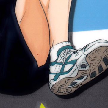 idk if a fan edited this or it's just an accidental mark but i'm going to call it canon that suga has a beauty mark on the back of his thigh bc that's adorable