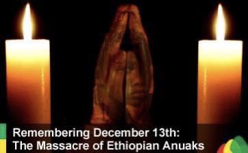 ObangMetho's tweet photo. Today, December 13, 2021 marks the 18th Years anniversary of the brutal massacre of 424 Anuak in Gambella, Ethiopia by the TPLF/EPRDF Defense Forces and some other pro-TPLF militia groups. https://t.co/OaTmNsQmFU