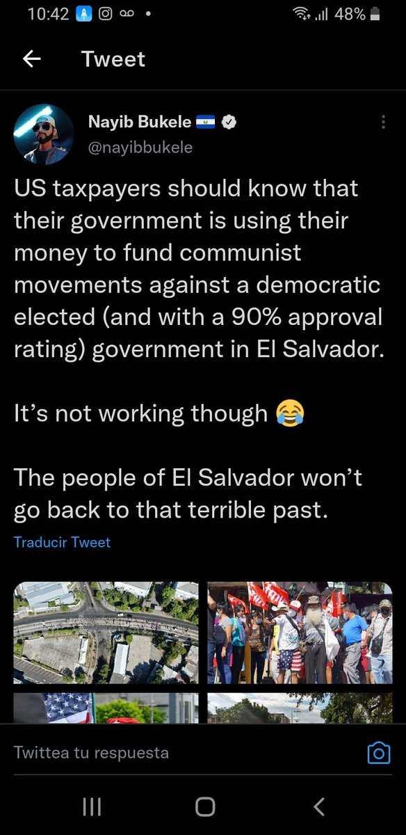 MarvinErazo19's tweet photo. ..En #MultiversoCyan todo es posible. Me acosté ideológicamente independiente y amanecí comunista. Mejor que ser peón de las narco-jugadas de Ramiro (José Luis Merino) y las FARC.. #YaBasta
#BukeleDictador #Mediquenlo !! https://t.co/eTbD0AcL4B