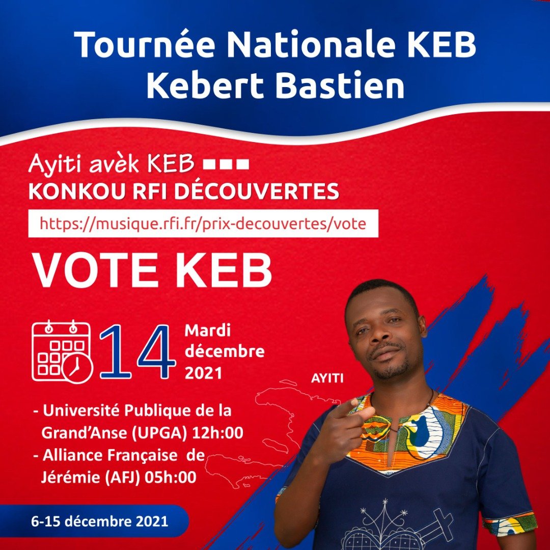 Jeremie, Grand'anse 
@prrix découvertes rfi 2021