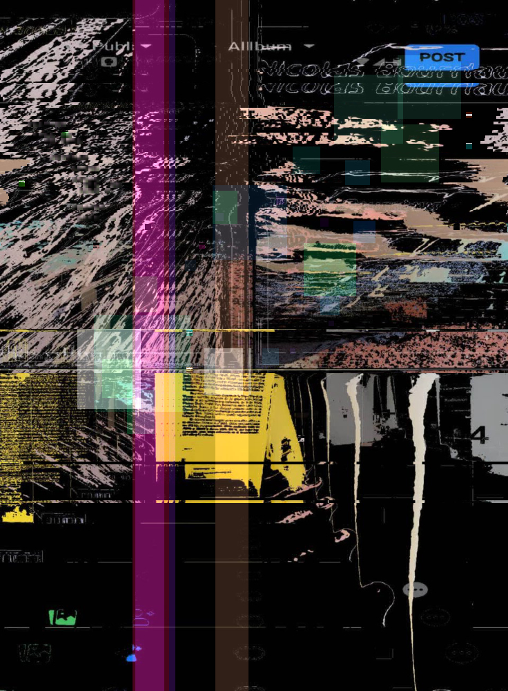 glitch80bot's tweet photo. ๐โณ #glitchart #glitch #netart #autoportret #painting #postinterface #8bitlab Origin img by @LaserdiscDream 9QrMP https://t.co/lB6mMVFrdf