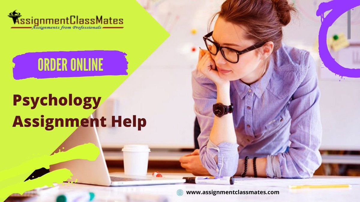 AssignmentMates's tweet image. Are you looking for Psychology Assignment Help Online? Get the best Psychology assignment help from our experts. Here you can take your Psychology assignment solutions.
Order Online:- assignmentclassmates.com/psychology-ass…
#PsychologyAssignmentHelp #AssignmentClassmates