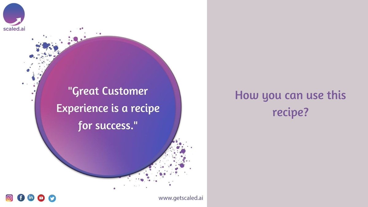 AiScaled's tweet photo. Let’s dive in step-by-step:
 
✅Think of Customer's Pain Points
✅Speak with your customers
✅Make Your Customer An ‘Insider’
✅Create Dynamic Target Customer Personas

#CustomerExperience #customers #brands #products #branding #market #marketing https://t.co/etOSPq94oh