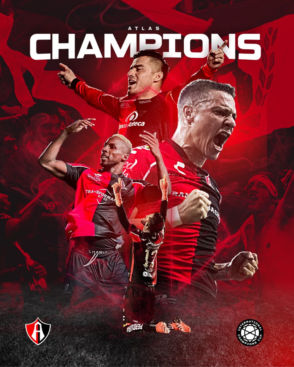 houseofsoccerfc's tweet photo. 🏆 ATLAS WIN THE LIGA MX TITLE FOR THE FIRST TIME IN 70 YEARS 🏆

What a run from the Guadalajara side 👏 https://t.co/CcJ9VZHGgD