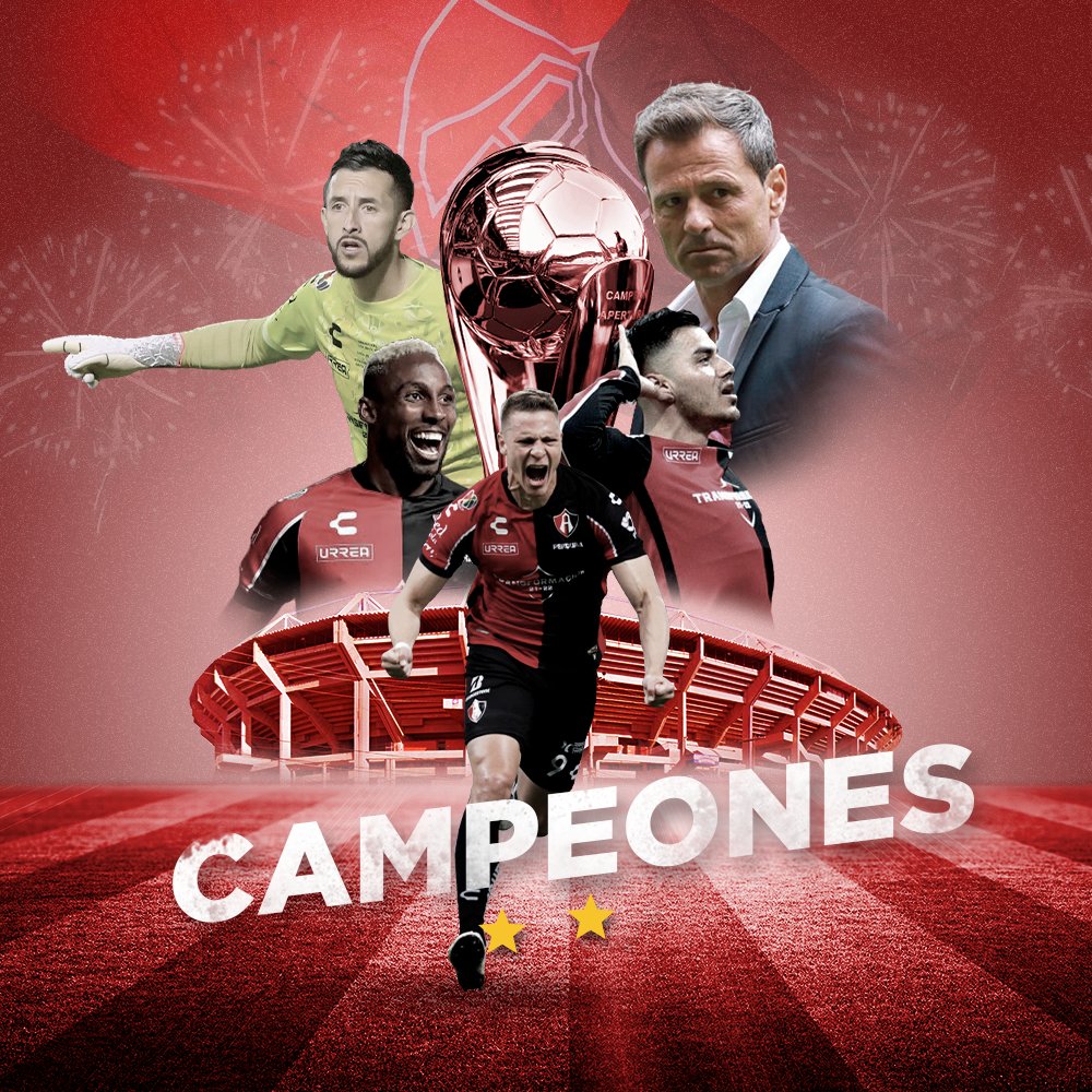 InvictosSomos's tweet photo. ¡¡ATLAS ES CAMPEÓN DEL FÚTBOL MEXICANO!!
¡¡DESPUÉS DE 70 AÑOS, LOS ROJINEGROS VUELVEN A CELEBRAR!!
¡¡LOS ZORROS VENCIERON A LA FIERA!!
¡¡DE LA MANO DE DIEGO COCCA, VARGAS Y FURCH TERMINÓ LA SEQUÍA!!
¡¡NOCHE HISTÓRICA!! ¡¡NOCHE PARA LOS LIBROS!! https://t.co/Pmo8uToIKL