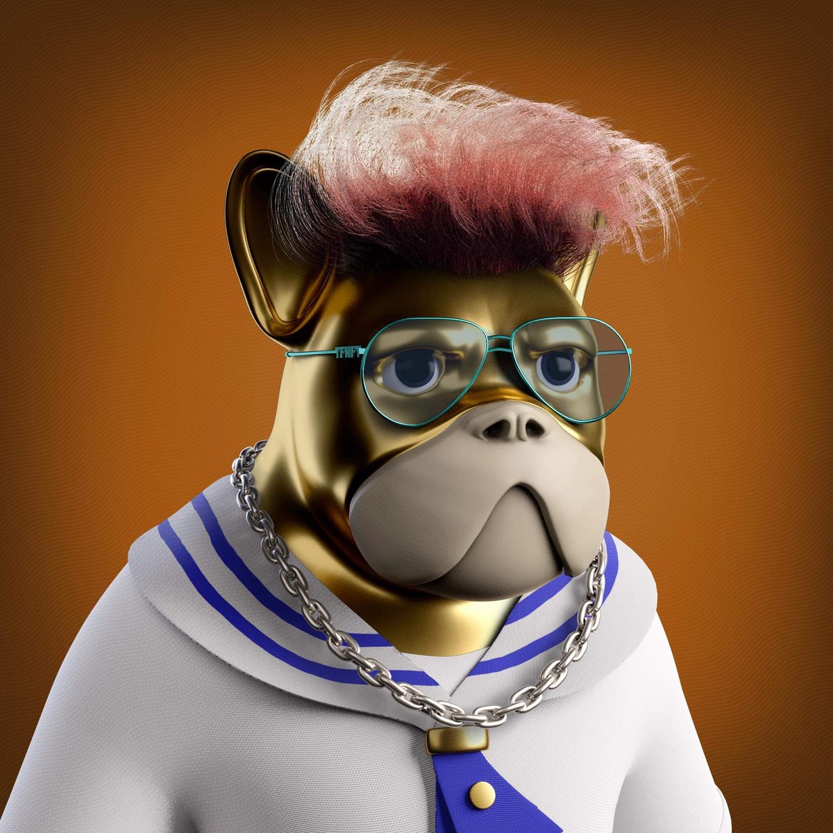 I love this art 💕 can’t stop too look at it ! <a href="/TheFrenchiesNFT/">The Frenchies - APLHA PUGS MINT IS LIVE</a> 

#NFTCommunity #nftcollector #NFT #Solana #SolanaNFT #NFTTHAILAND #tfnft #thefrenchie #nftart #Minting #nftmint