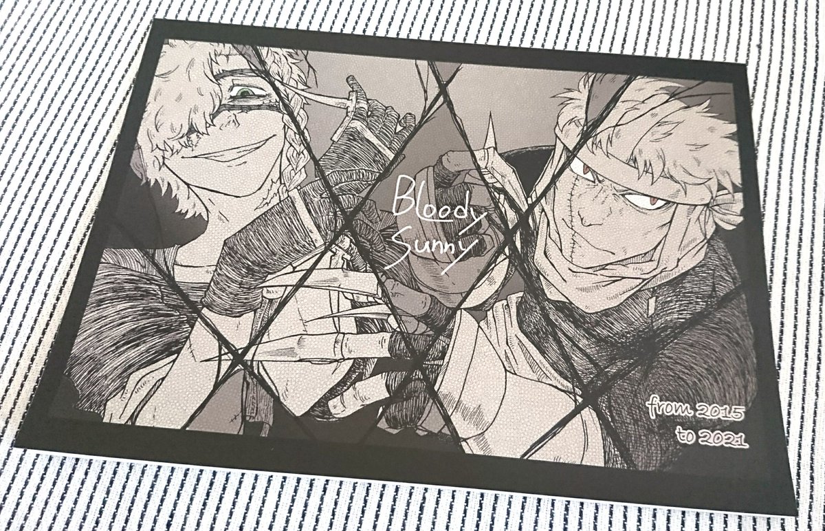 @M0UMIRY0 魍魅さん有難う御座います～～!!💃(そして今更のご報告で恐縮ですがブラッディサニー組本届きました…!有難う御座います…🙏✨6年分の濃密な集大成に圧倒されつつ、素晴らしい世界観を楽しませていただきました。これからもお二人のご活躍を応援しております…) 