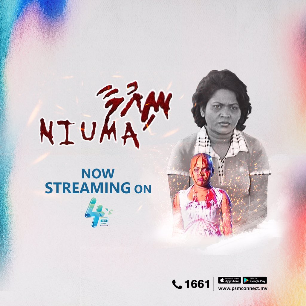 PSMConnectMv's tweet photo. To celebrate our 4 year anniversary, we have premiered the local cinema sensationm NIUMA on PSM Connect! 
Get the full PSM Connect experinece for just MVR 29 and enjoy LOCAL channels + loads of VOD entertainment. 
Sign up 
https://t.co/O1pHmpTXy5 https://t.co/VHCL90hdwP