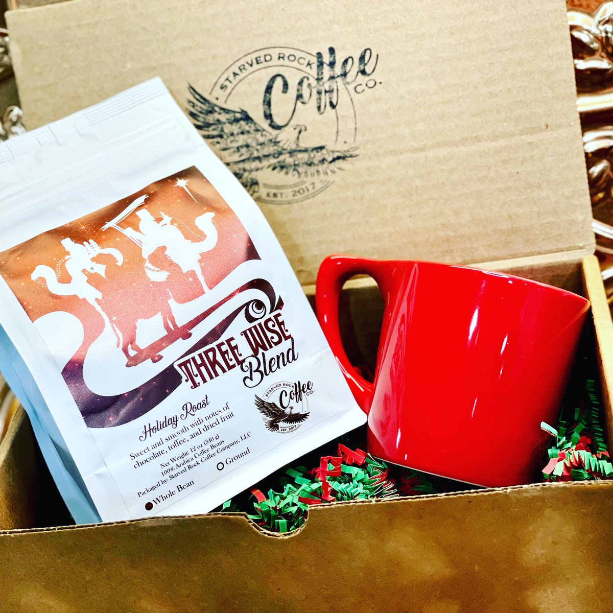 Gift boxes available on our website! #christmasgifts #coffee #CoffeeTime #giftideas