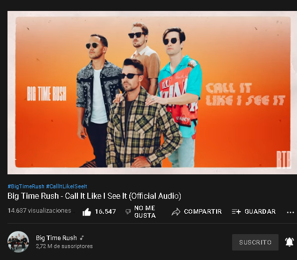 jasminvelavega's tweet photo. BTR IS HERE
CALL IT LIKE I SEE IT
BIG TIME RUSH
#Peru https://t.co/Z3MJj06NZQ