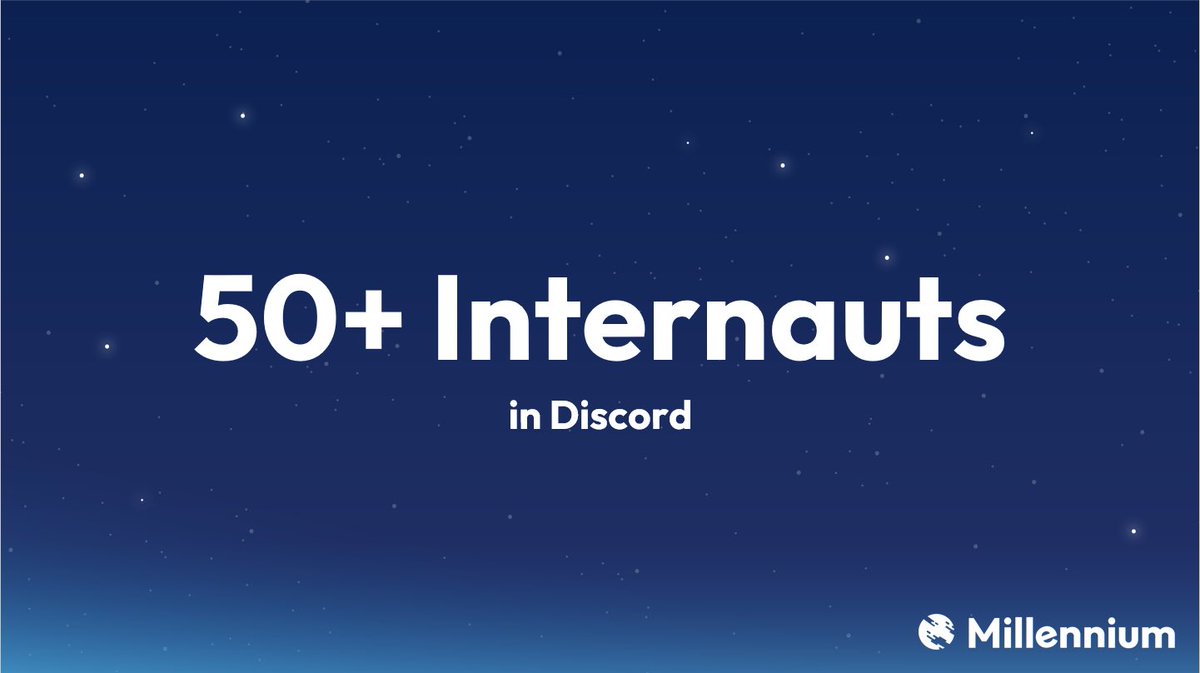 MillenniumDAO's tweet photo. We're rewarding special roles on our Discord for those who contribute to Millennium DAO. 

Might have something for those who follow, like, and RT. 👀 https://t.co/Jwx9InxhQm