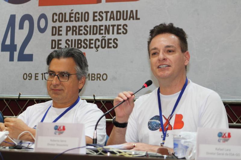 oabgo's tweet photo. O encerramento foi pura emoção! 🥳👏👏

Os diretores avaliaram a trajetória de dois mandatos à frente de uma das maiores instituições civis, suas dificuldades, acertos e aprendizados.

Leia aqui ➡️ https://t.co/yCdnIyPN7n https://t.co/NzYk6m7GDz
