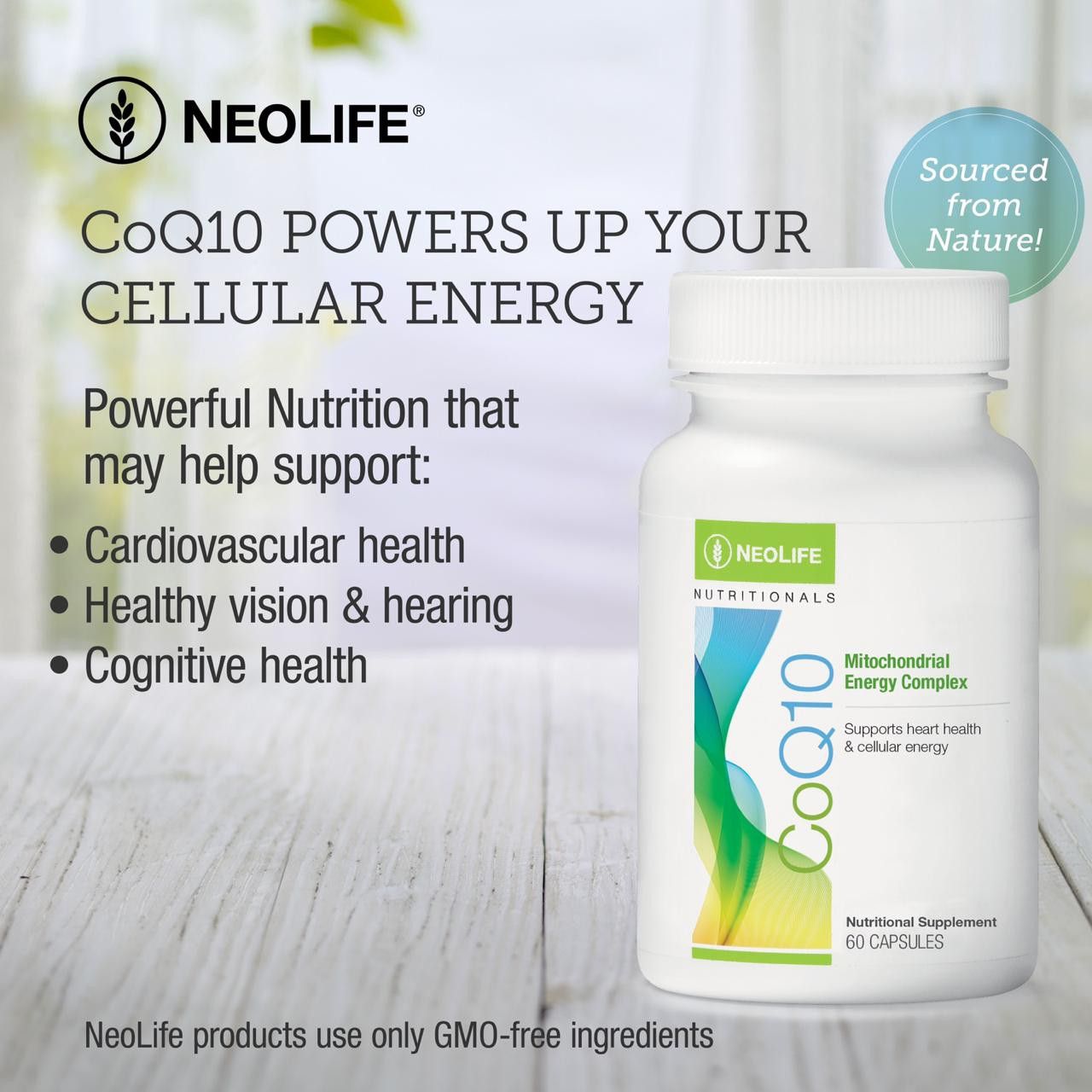 Neolife Kenya on X: Power Up Your Cellular Energy With #CoQ10. CoQ10  provides support for a strong heart, overall energy & stamina, optimal  brain #health and #healthy vision & hearing. Order Now: