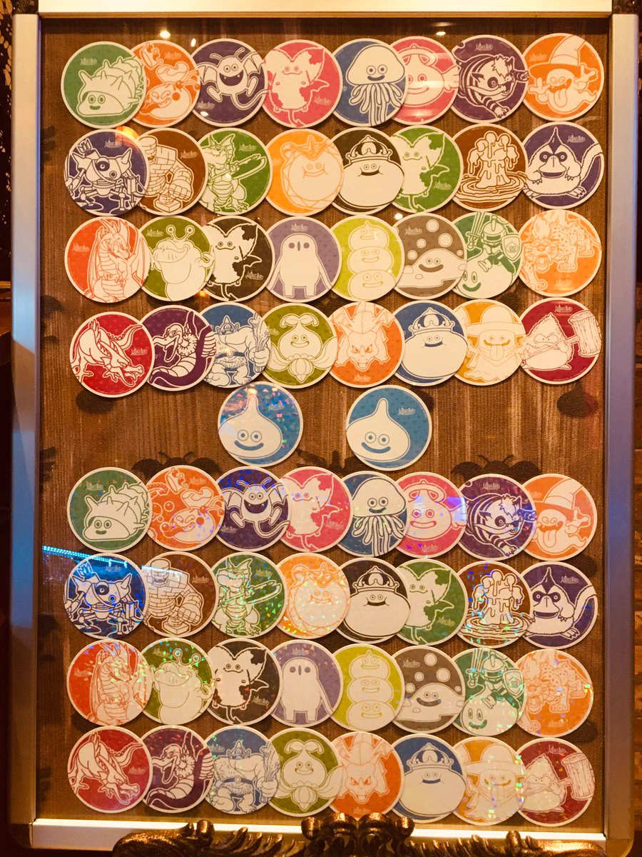ドラゴンクエストXI スクエニカフェ ルイーダの酒場　コースター 公式】LUIDA'S BAR ～ルイーダの酒場～ on X: 