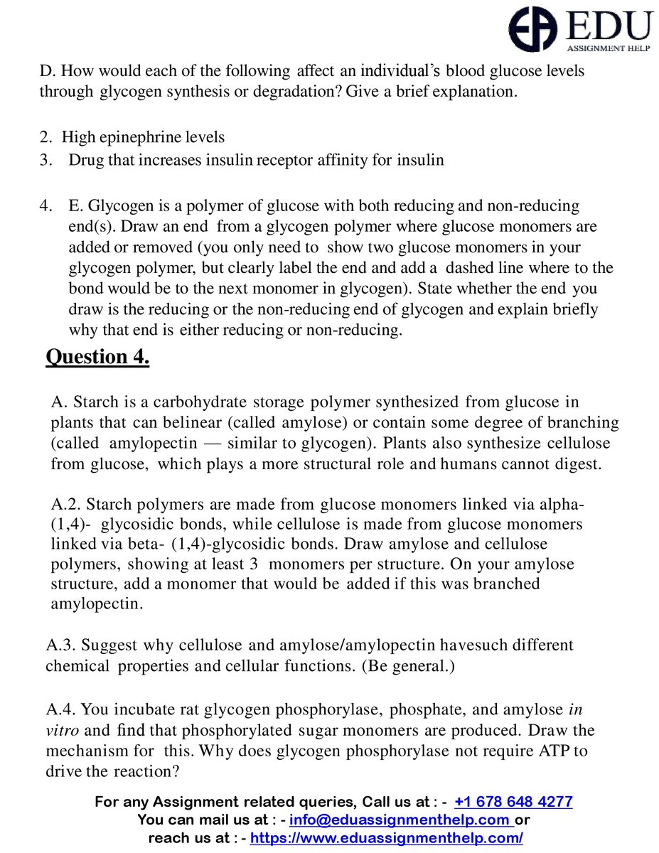 Edu_Assignment's tweet image. I am Jason B. I am a Biochemistry Assignment Expert at eduassignmenthelp.com. I have been helping students with their homework for the past 5 years. I solve assignments related to Biochemistry. To see the full assignment visit flic.kr/s/aHsmXfpFB4
#BiochemistryAssignmentHelp