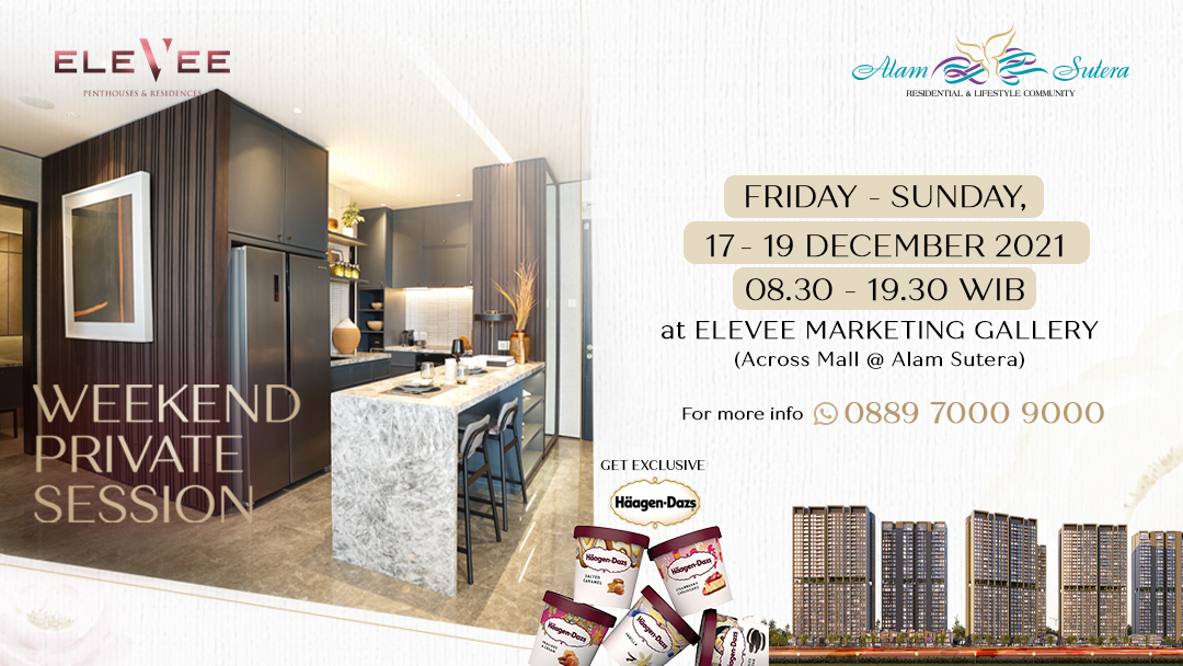 eleveeofficial's tweet photo. What’s your plan for this weekend?🥳
Make your weekend even better by joining our Weekend Private Session with a private tour and special delicacy just for you.

For more info, you can reach us at:
Whatsapp 0889 7000 9000

#EleveebyAlamSutera #AlamSutera #EleveeHomeforaLifetime https://t.co/nce2Pt5Vnl