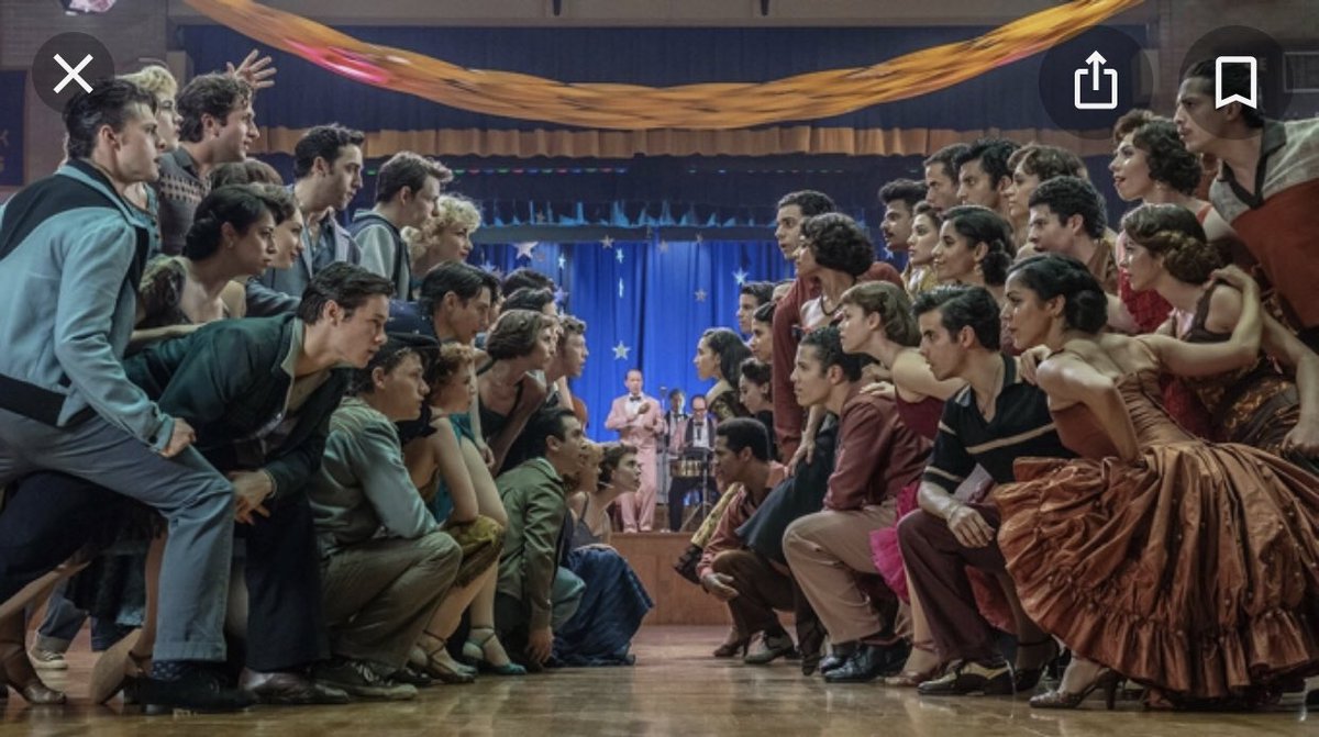 BernPritchett's tweet photo. West Side Story!  Wonderful.  Fresh.  

Let go of comparisons to the original because it is completely different.  Enjoy it as a new and exciting film. https://t.co/3qvxpvhRry