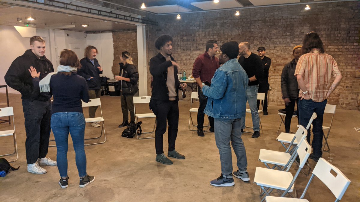 web3voyage's tweet photo. A few pics from our last meetup... join us tomorrow night 7pm+ @nwspk discussing web 3 tech, politics and business with founders and experts and hear from @Amenti4K on their research... https://t.co/3vw7X5yxzB