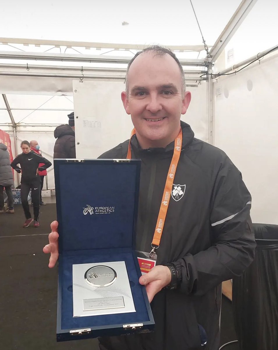 DCUAthletics's tweet photo. In all the madness yesterday we forgot to mention our @DCU distance coach @JRproject1500m who was the @irishathletics team coach for the U20 Men who took European Team🥈 and personal coach to Jamie Battle who took Euro U23 Team🥇 

#FingalDublin2021 👏👏 https://t.co/WThufZMnWf