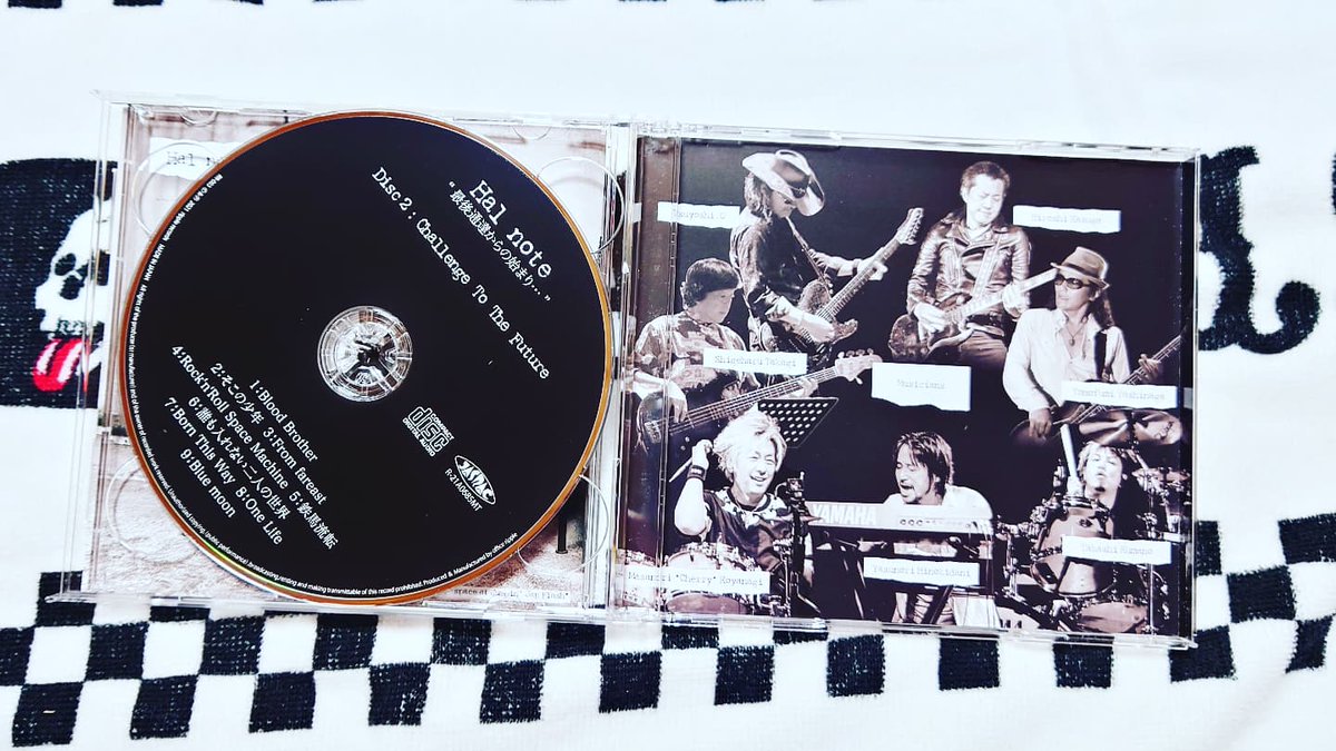 therocktomk830's tweet image. PITPIさんのニューアルバム
Hal note “最後通達からの始まり･･･”
届いた！
#水口晴幸 #newalbum #halnote #最後通達からの始まり #halpitpimizguchi