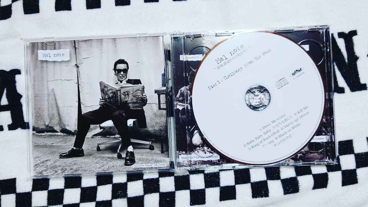therocktomk830's tweet image. PITPIさんのニューアルバム
Hal note “最後通達からの始まり･･･”
届いた！
#水口晴幸 #newalbum #halnote #最後通達からの始まり #halpitpimizguchi