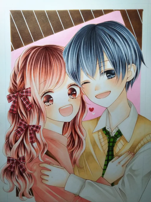 仕事が一段落したので、ぼちぼちTwitter再開しようかなと思います😊
とりあえず、最近描いたカラーイラスト載せておきます✨
どっちもコピックで描いたものです
やっぱりアナログも好きだな 