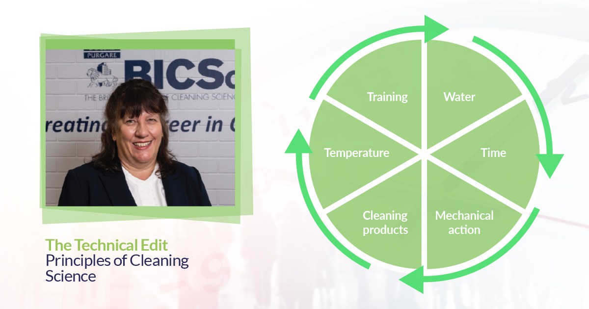 BICSc_UK's tweet photo. Our Head of Technical Services, Denise Hanson, talks about the Principles of Cleaning Science in our latest edition of The Standard. Follow the link to find out more #BeBICSc #Cleaning #CleaningScience https://t.co/rHu3z51Pli https://t.co/cGMhh8FoSv