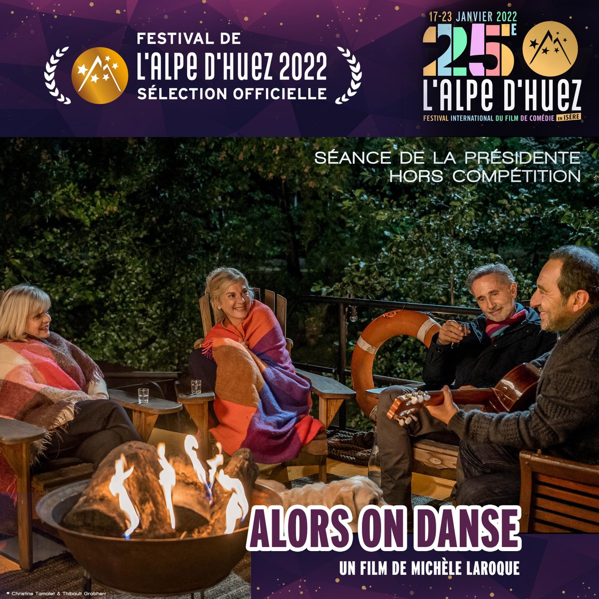 Festivalpedhuez's tweet photo. Annonce – Sélection Officielle - Hors Compétition
Découvrez la première image de #AlorsOnDanse, nouvelle réalisation de Michèle Laroque, présidente du Jury du #FAH2022 ! La comédienne et réalisatrice présentera son nouveau film à l’occasion de la Séance de la Présidente. https://t.co/RRSIdYikLX