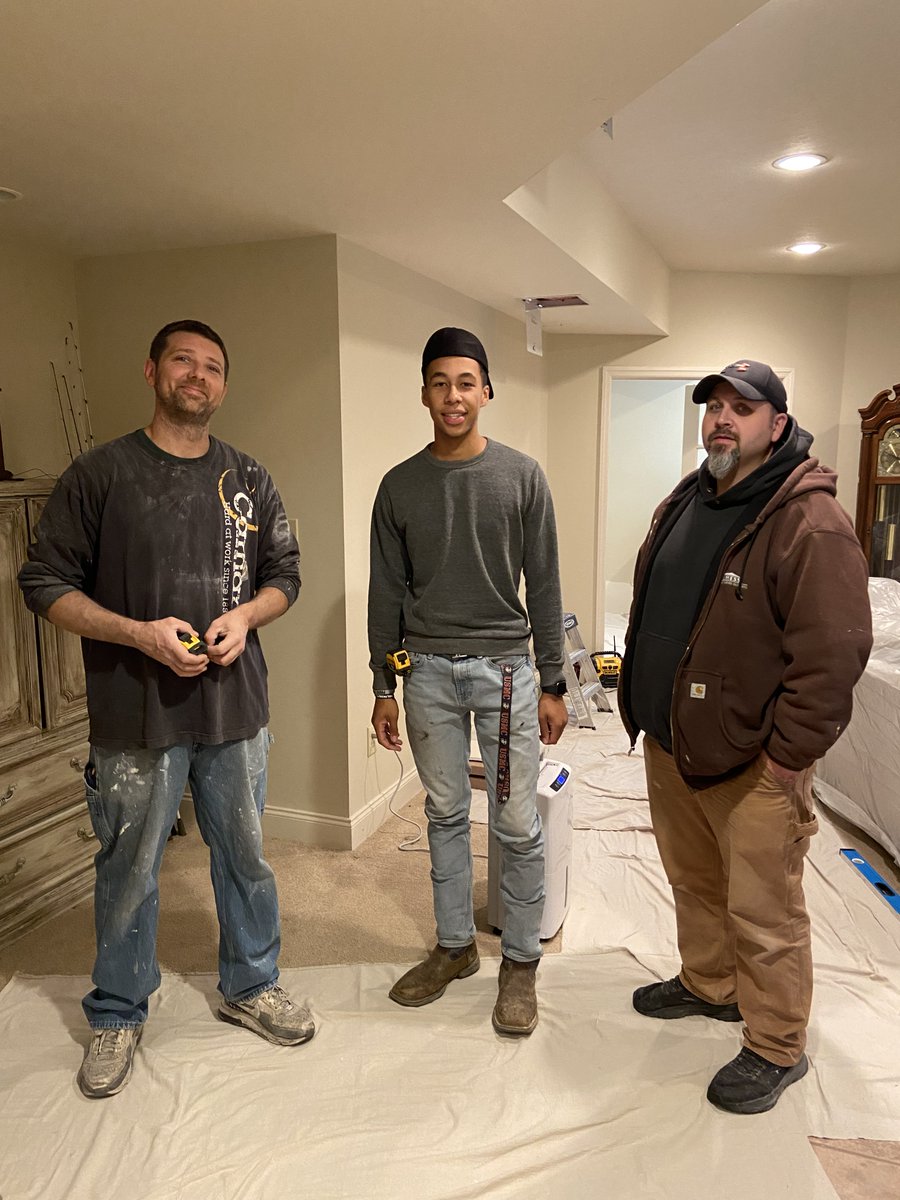 AWBeattieCC's tweet photo. One of our 3rd year Building &amp; Construction students, @Avonworthschool's Gus Newhouse-Godine, is working out on Co-Op with Kress Brothers Restoration!

Students who qualify may choose to do Co-Op, which is a paid career-based learning component in a variety of our programs. https://t.co/kQyPPEkcw5