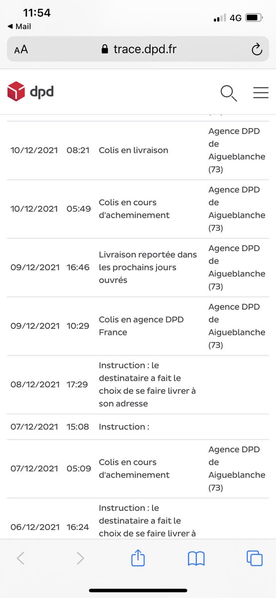 ds_lau's tweet photo. @DPD_Fr Pouvez-vous m’expliquer où est mon colis et quand comptez vous me le livrer ?? https://t.co/PLPYMJTuNs