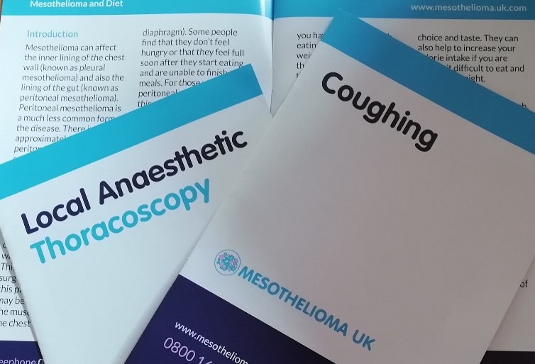 Mesouk's tweet photo. Did you know that Mesothelioma UK produces a range of patient information booklets? If you’re a professional supporting people with mesothelioma, or if you, or someone you care for has mesothelioma, you can view and order hard copies at
 https://t.co/1Jj4uRqcD0 https://t.co/TWwj7983og