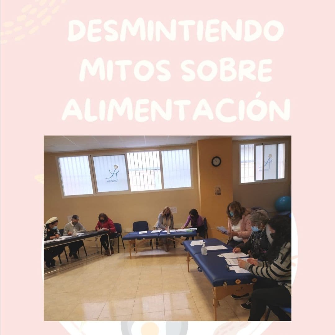 ApafimaOficial's tweet photo. Pues en APAFIMA ya estamos al día de todos los mitos sobre alimentación con los que se nos bombardea diariamente desde la prensa, la televisión... 
Trabajamos el tema con una profesional de la fisioterapia y la nutrición. ¡Qué bien nos viene este mes de diciembre! https://t.co/uKthEhdjvh