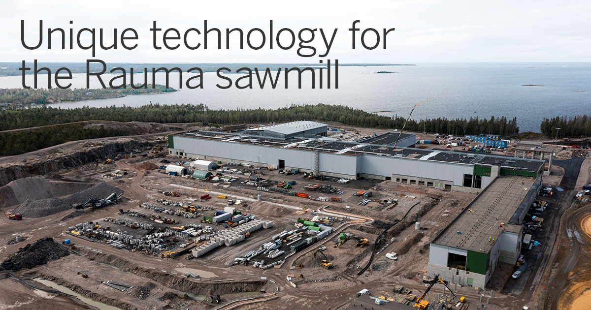 MetsaFibre's tweet photo. Finnos, from Finland, will supply the Rauma sawmill with a control system that uses artificial intelligence to promote the continuous improvement of efficiency and the optimisation of sawing.
Read more: https://t.co/hUjoabNZtX
#MetsäFibre #RaumaSawmill #Finnos #SawnTimber https://t.co/uH3pDrPg7h
