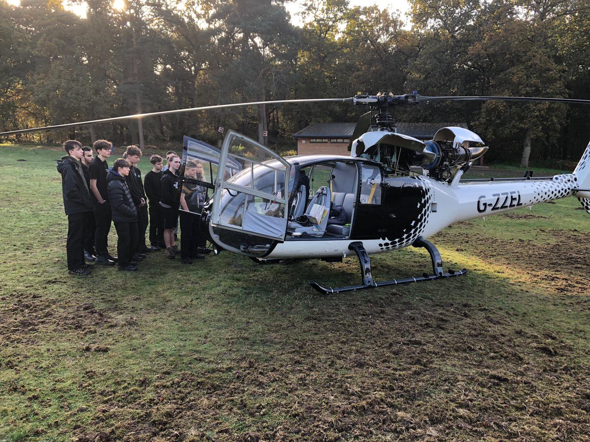 east_mids_rfca's tweet photo. 130 students from @Lborocollege Public Services Course spent a week with Reservists from @203Squadron to get an insight into the #ArmyReserves.  

Students even practised a casualty evacuation featuring G-ZZLE, a former Army Air Corp Gazelle AH1 helicopter! @158RegimentRLC https://t.co/rZMccCu3Rr
