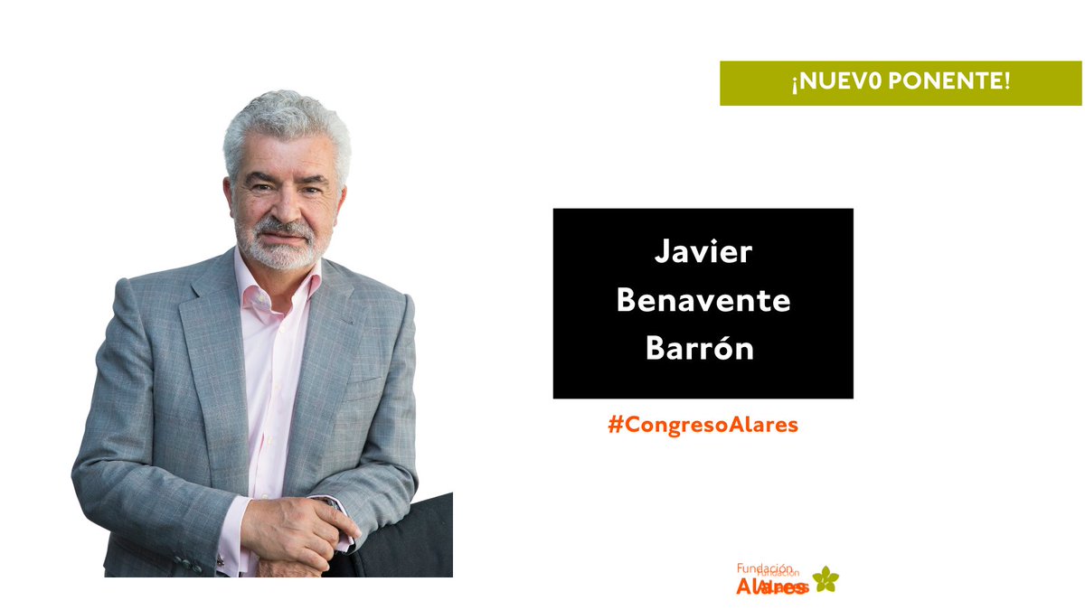 Fund_Vivofacil's tweet photo. ¡@J_Benavente es nuestro nuevo ponente! 

Benavente es el fundador y presidente de @Alares, del Centro Especial de Empleo de Alares y de Fundación Alares y será el encargado de Introducir y poner en contexto al Congreso.

Reserva tu entrada en. https://t.co/gY33Xur5tl https://t.co/SldLJ1I5FA