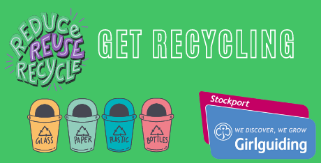 Funded by Recycle for Greater Manchester Community Fund #GirlguidingStockport will buy recycling bins for 18 Girlguiding properties in #Stockport. They will also create a specially designed badge to encourage all their members to reuse waste materials! bit.ly/3lXRJxe
