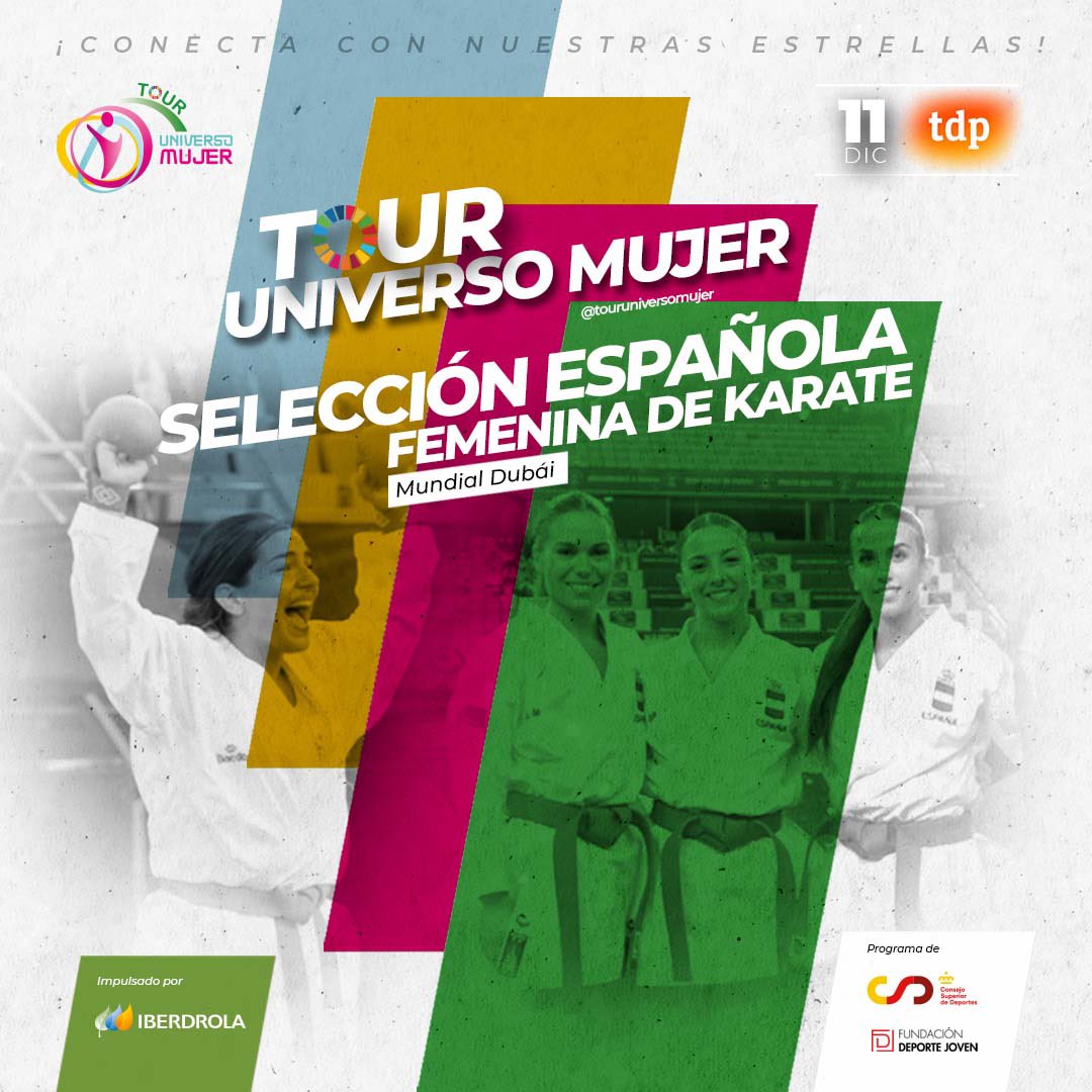 RFEKarate's tweet photo. Espectacular reportaje a nuestras chicas en el mundial de Dubái.
Gracias @Tour_UM @iberdrola @deportegob.
¡Estas chicas son impresionantes! 👏🏻💫💫
@amarqueomor 
https://t.co/WHEwtbydaG https://t.co/7VWtbgnyMD