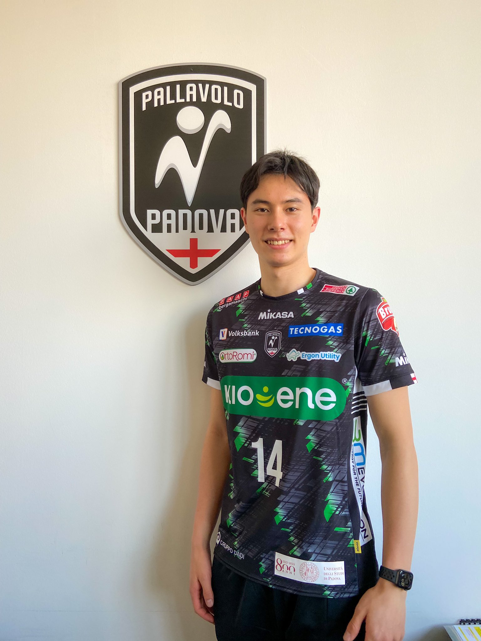 髙橋藍選手 ユニフォーム(PADOVA_14) Pallavolo Padova on X: 
