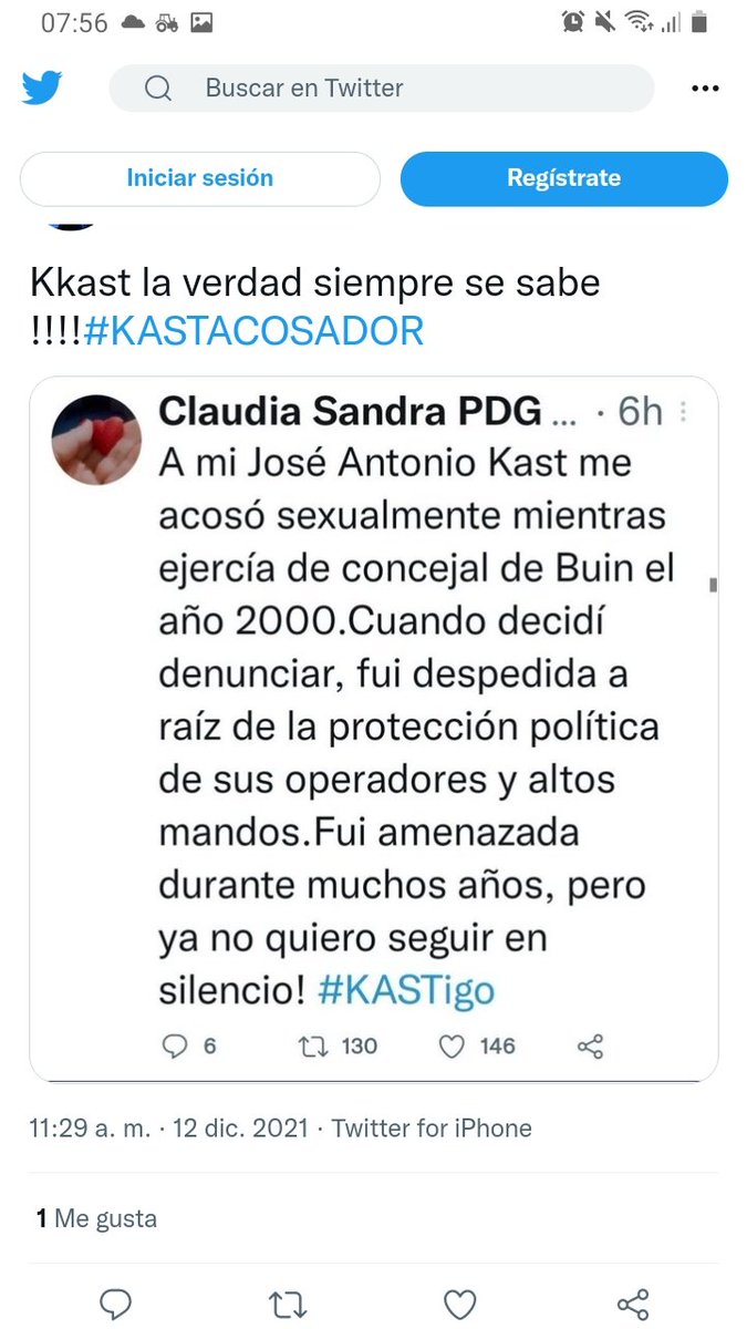 Trinicita1942's tweet photo. Quien más apunta es el más culpable. #VotoBoric 🌳 https://t.co/KSRLKrdfp3