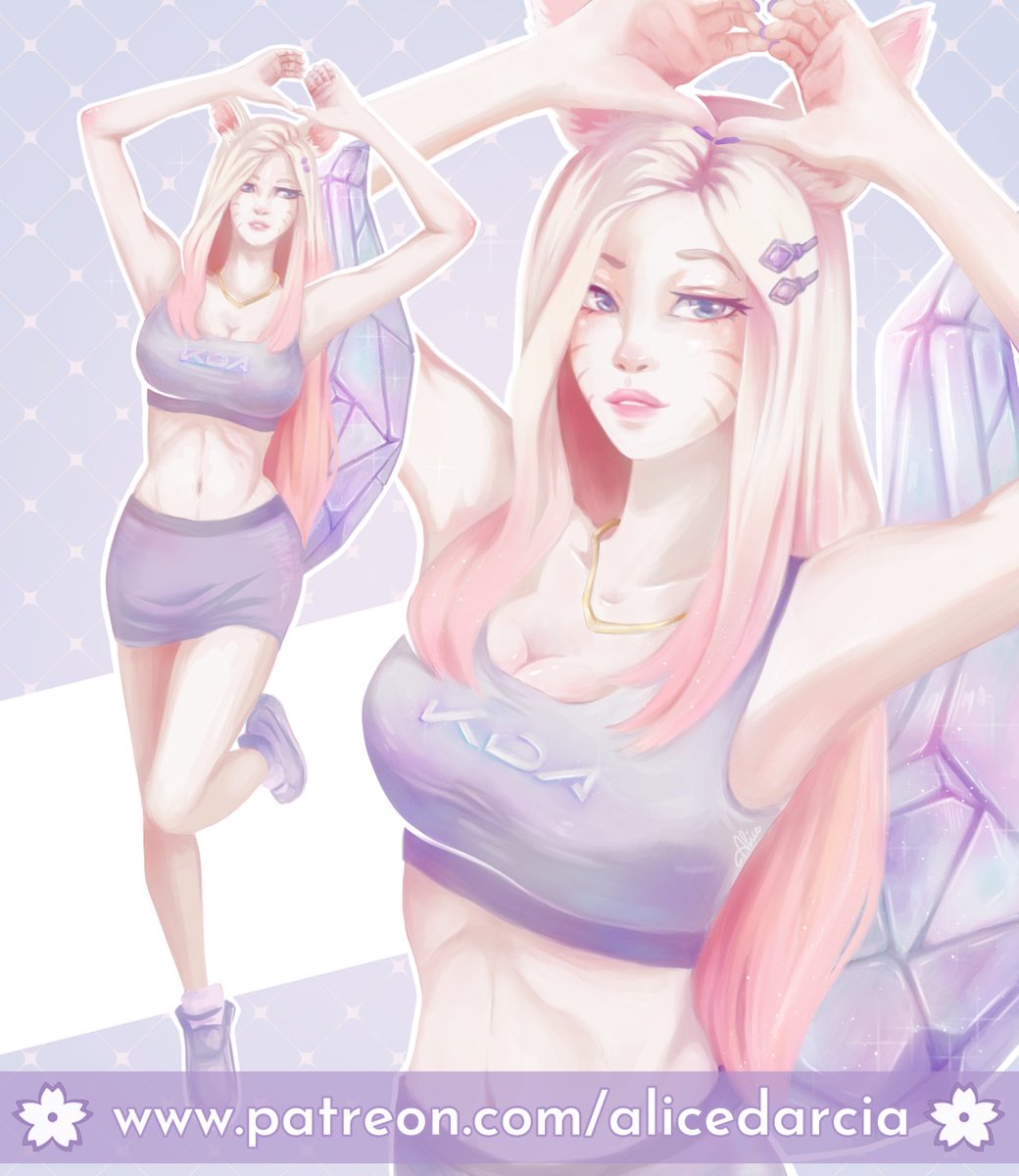 alicedarcia's tweet photo. Ahri KDA ALL OUT  +Full body
https://t.co/Olh7IipYzk 

@LeagueOfLegends
 #ahri #KDA #workout #fanart https://t.co/3EzPDI3pTn