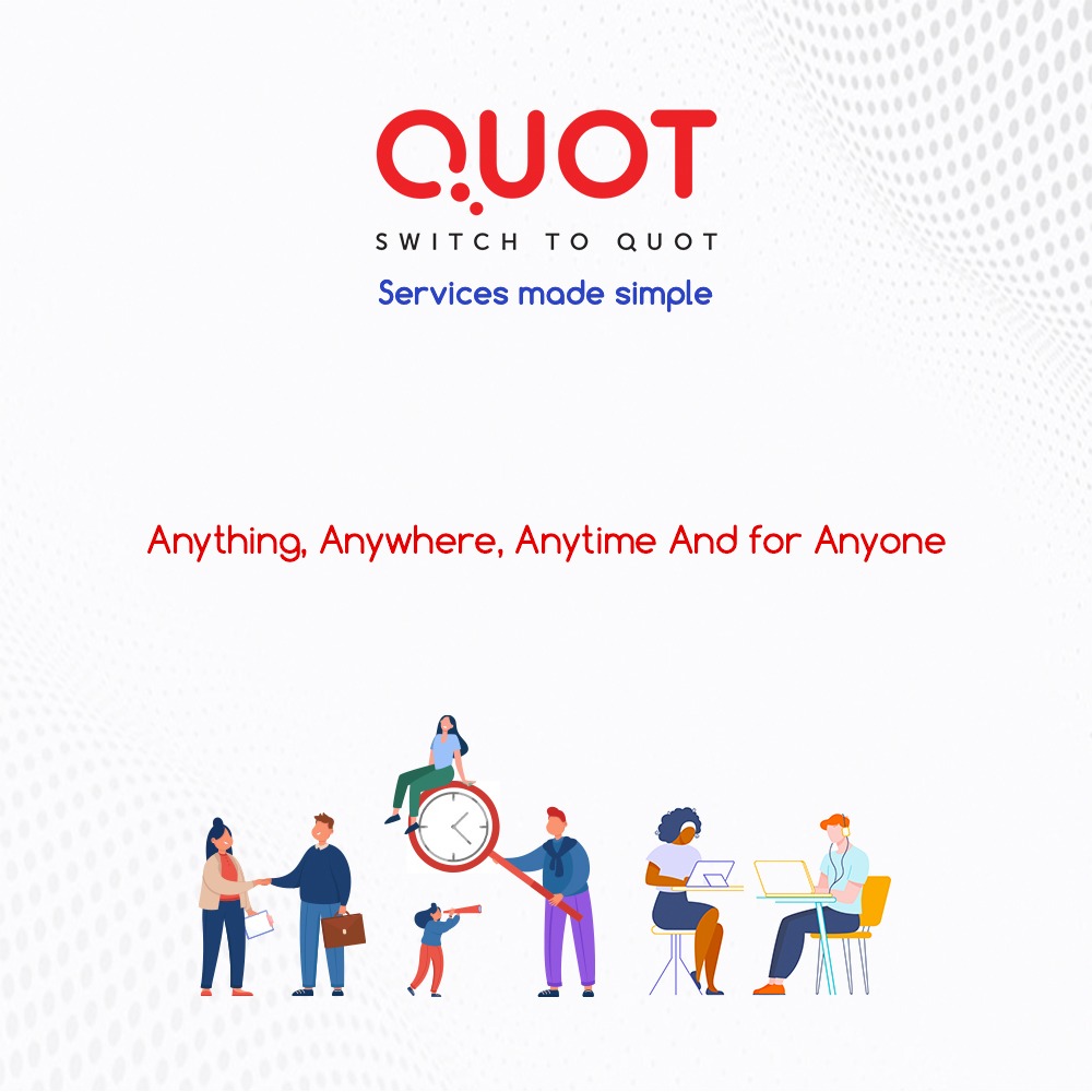 switchtoquot's tweet photo. Just a smart step away from all your daily needs and services, for everyone. Know more: https://t.co/hHhBPDAGZg 
#Quot #switchtoquot #service #lifemadesimple https://t.co/6hggcjuG1p