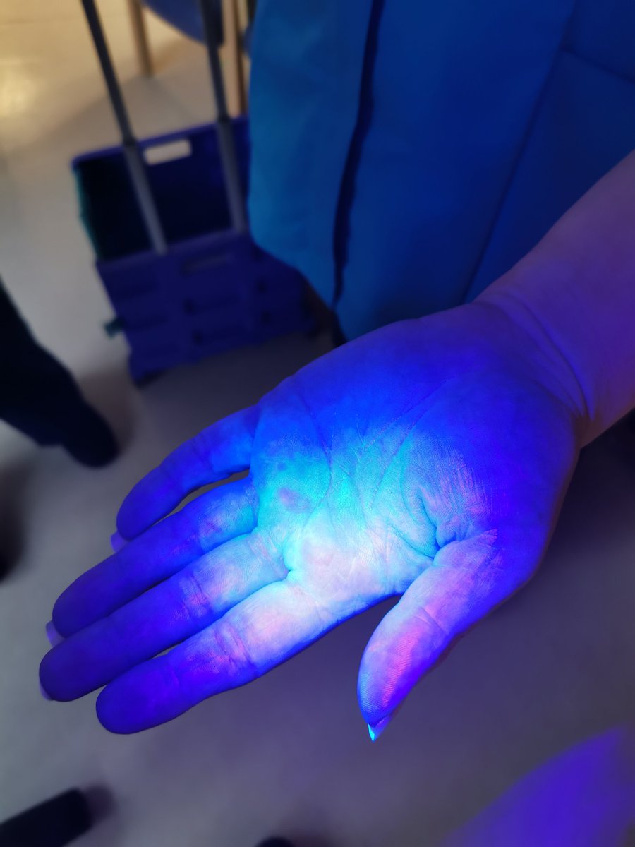 alonwy1's tweet photo. Kicking off our HCAI week in Neuro with back to basics hand washing. Great staff engagement with a quiz, hand washing, learning bursts and a little freebie for staff @LTHTNEURO @Sarah48654136 @emma1wright39 @fiona13drummond @ShanazHussain15 #neuroheroes #learning #educational https://t.co/6topT39jf8