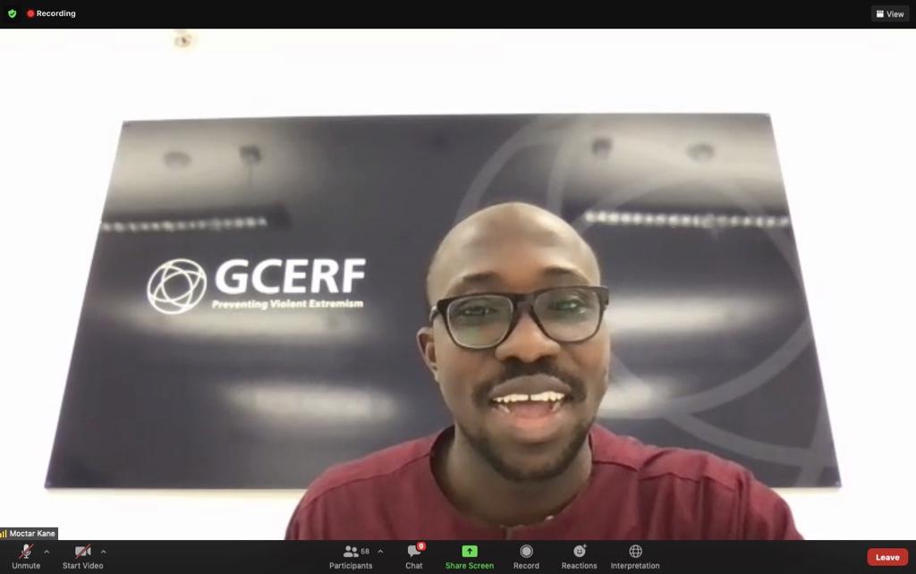 "No country can go solo. There is a need for a concerted effort and a need for stronger institutional responses to  #VE"
<a href="/MoctarKAN/">Moctar Kane</a> 
#YouthPerspectives webinar