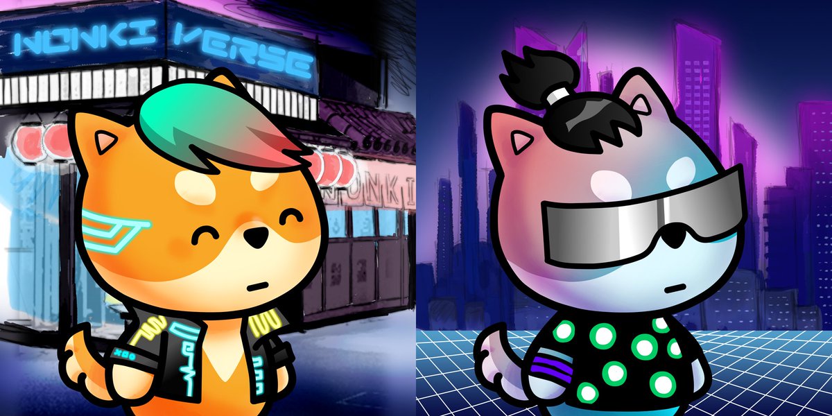 nonkiverse's tweet photo. One of the nicest hand drawn NFTs. Some Cryptopunks and BAYC already bought in early!

Nonki Shiba can earn $NONKI to mint upcoming "Nonkiverse" collection for free🔥

Don't miss out this project with massive potentials! 

Mint now➡️https://t.co/lc0IrU2gzP or follow @nonkishiba🚀 https://t.co/Pe2JU2nwRL