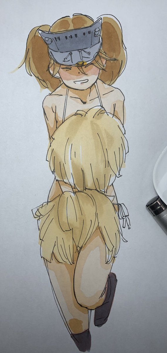 龍驤(艦これ) 「隠すと余計にアレだぞ龍驤 」|ひじからのイラスト